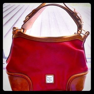 Dooney and Burke pink shoulder bag